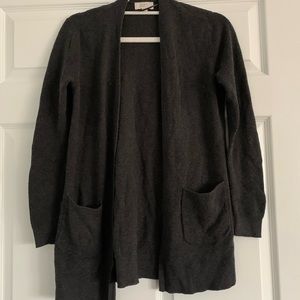Gray cardigan, worn once.